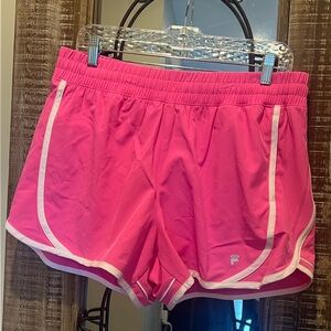 Fila women’s pink shorts NWT